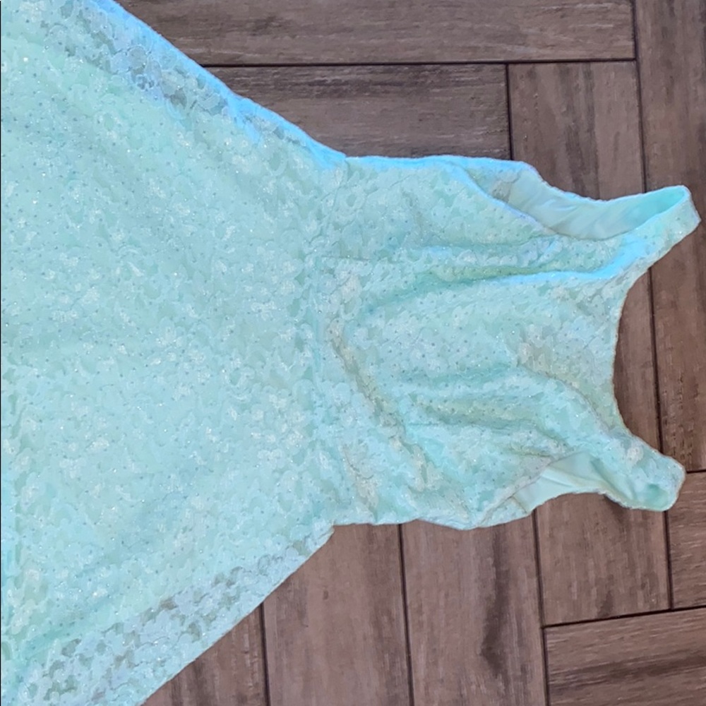 Teal dress